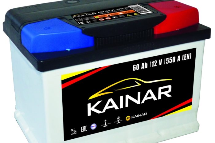 Аккумуляторная батарея KAINAR 60 Ah ОП низк.